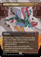 Molten Collapse (Borderless) [The Lost Caverns of Ixalan]