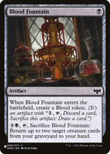 Blood Fountain (PLST-VOW-95) - The List