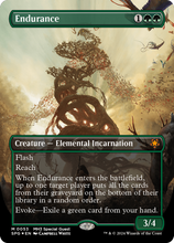 Endurance (Borderless) (Textured Foil) [Modern Horizons 3 Special Guests]