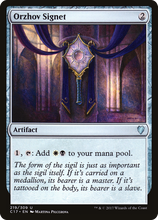 Orzhov Signet [Commander 2017]
