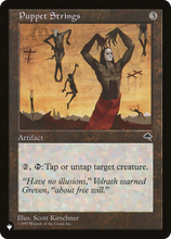 Puppet Strings (PLST-TMP-304) - The List