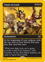 Count on Luck (First-Place Foil) (-457) - Aetherdrift