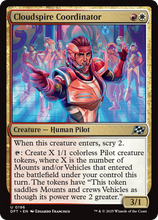 Cloudspire Coordinator (-196) - Aetherdrift Foil