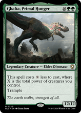 Ghalta, Primal Hunger [Bloomburrow Commander]