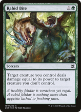 Rabid Bite (ZNR-199) - Zendikar Rising Foil