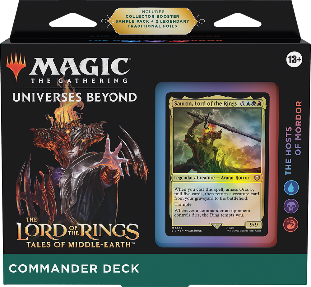MTG - The Lord of the Rings: Tales of Middle-Earth - Commander Deck (The Hosts of Mordor)