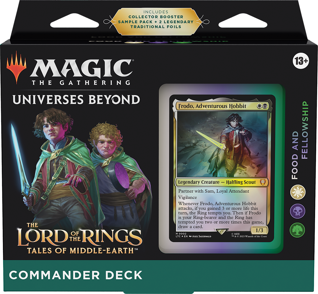 MTG - The Lord of the Rings: Tales of Middle-Earth - Commander Deck (Food & Fellowship)