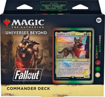 MTG - Universes Beyond: Fallout - Commander Deck (Scrappy Survivors) (Pre-Order)