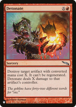 Detonate [The List]