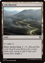 Ash Barrens (-147) - Commander: Aetherdrift