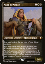 Nalia de'Arnise (Display Commander) (Foil Etched) [Commander Legends: Battle for Baldur's Gate]