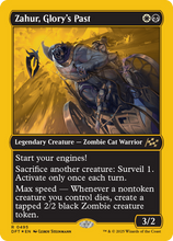 Zahur, Glory's Past (First-Place Foil) (-495) - Aetherdrift