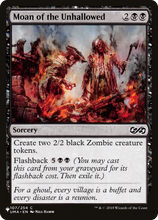 Moan of the Unhallowed (PLST-UMA-107) - The List