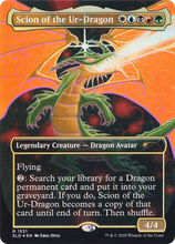 Scion of the Ur-Dragon (Rainbow Foil) (-1531) - Secret Lair Drop Series Foil