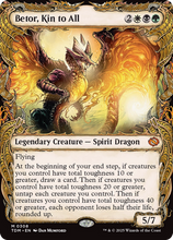 Betor, Kin to All (Showcase) (TDM-308) - Tarkir: Dragonstorm Foil