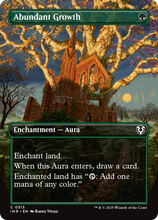 Abundant Growth (Borderless) (-315) - Innistrad Remastered