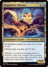 Inquisitive Glimmer (DSK-217) - Duskmourn: House of Horror Foil