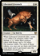 Liberated Livestock [Wilds of Eldraine Commander]