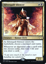 Silverquill Silencer [Strixhaven: School of Mages Prerelease Promos]