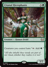 Citanul Hierophants (DSC-081) - Duskmourn: House of Horror Commander Foil