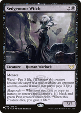 Sedgemoor Witch (PLST-STX-86) - The List