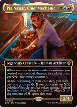 Pia Nalaar, Chief Mechanic (Borderless) (-002) - Commander: Aetherdrift