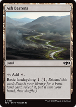 Ash Barrens (TDC-339) - Commander: Tarkir: Dragonstorm