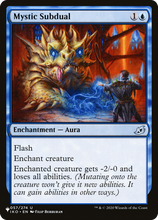 Mystic Subdual (PLST-IKO-57) - The List
