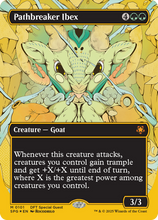 Pathbreaker Ibex (Borderless) (First-Place Foil) (-101) - Special Guests