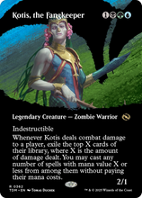Kotis, the Fangkeeper (Borderless) (TDM-362) - Tarkir: Dragonstorm Foil