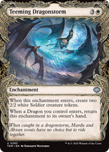 Teeming Dragonstorm (Showcase) (TDM-293) - Tarkir: Dragonstorm Foil