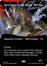 Neriv, Heart of the Storm (Borderless) (TDM-366) - Tarkir: Dragonstorm