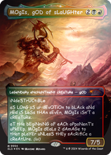 MOgIs, gOD of sLaUGHter (9994) (Rainbow Foil) [Secret Lair Drop Series]