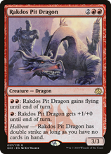 Rakdos Pit Dragon [Ravnica Allegiance Guild Kit]
