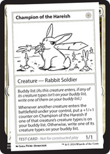 Champion of the Hareish (MB2-999-COH) - Mystery Booster 2