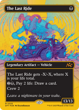 The Last Ride (Borderless) (First-Place Foil) (-525) - Aetherdrift