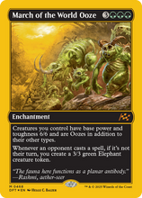 March of the World Ooze (First-Place Foil) (-468) - Aetherdrift