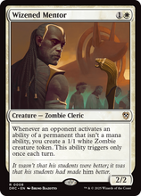 Wizened Mentor (-008) - Commander: Aetherdrift