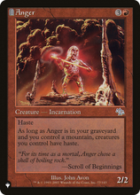 Anger (PLST-JUD-77) - The List: (tombstone)