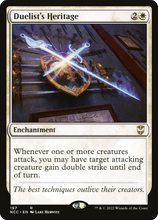 Duelist's Heritage [Streets of New Capenna Commander]