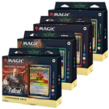 MTG - Fallout - Commander Deck - Set of 4