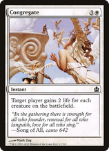 Congregate [Commander 2011]