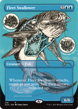 Fleet Swallower (Borderless Foil Etched) [Secret Lair Drop Series]