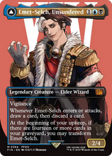 Emet-Selch, Unsundered // Hades, Sorcerer of Eld (Borderless) (FIN-394) - Universes Beyond: FINAL FANTASY