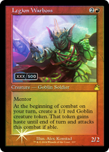 Legion Warboss (Retro) (Serialized) [Ravnica Remastered]