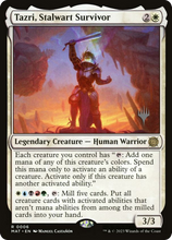 Tazri, Stalwart Survivor (Promo Pack) [The Lost Caverns of Ixalan Promos]