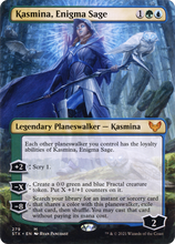 Kasmina, Enigma Sage (Borderless) [Strixhaven: School of Mages]