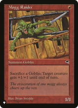 Mogg Raider (PLST-TMP-191) - The List