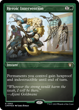 Heroic Intervention (Foil Etched) [Commander Masters]