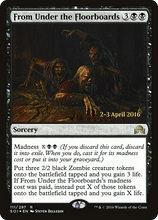 From Under the Floorboards [Shadows over Innistrad Prerelease Promos]